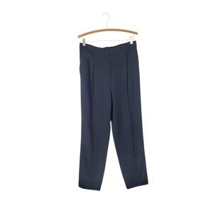 Boden Albemarle Black Pull On Trouser Pants Ankle Taper Comfort US Womens 8R